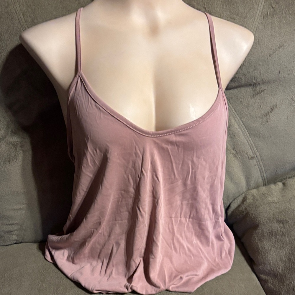 Elegant Mauve Camisole Top